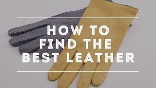 Glove Leathers & Linings - Peccary Gloves, Lamb Nappa, Hairsheep & Deerskin Leather