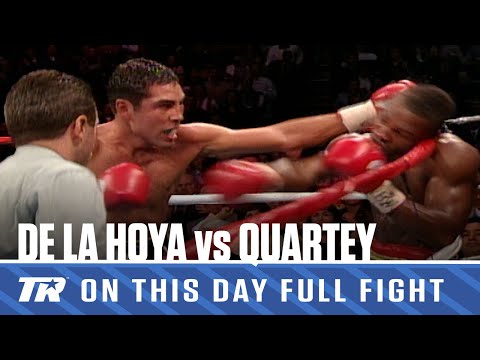 Oscar De La Hoya vs Ike Quartey | FULL FIGHT | FEBRUARY 13, 1999