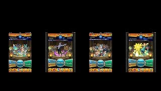 モンスト実況　4垢書庫周回で運極作成