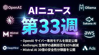 AIニュース 2026年第33週