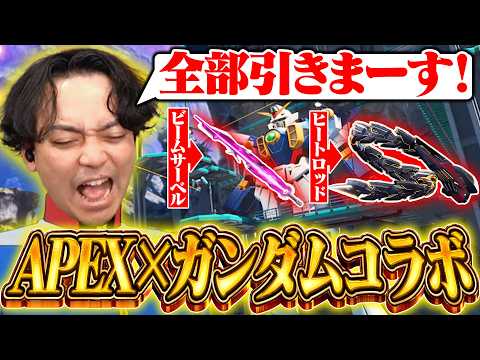 超話題の『APEX×ガンダムコラボガチャ』を全部引くも想像と違い困惑する男【ボドカ】