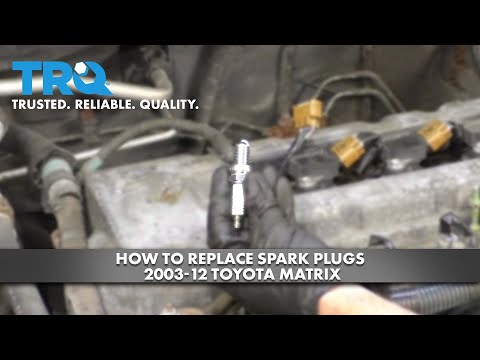 How to Replace Spark Plugs 2003-12 Toyota Matrix