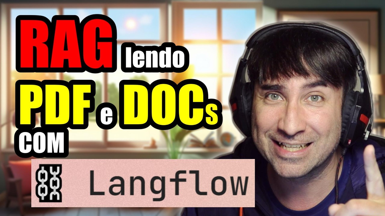 Como Ler PDF e DOCs com RAG Usando LangFLow com I.A. | Forma Mais Fácil e Rápida