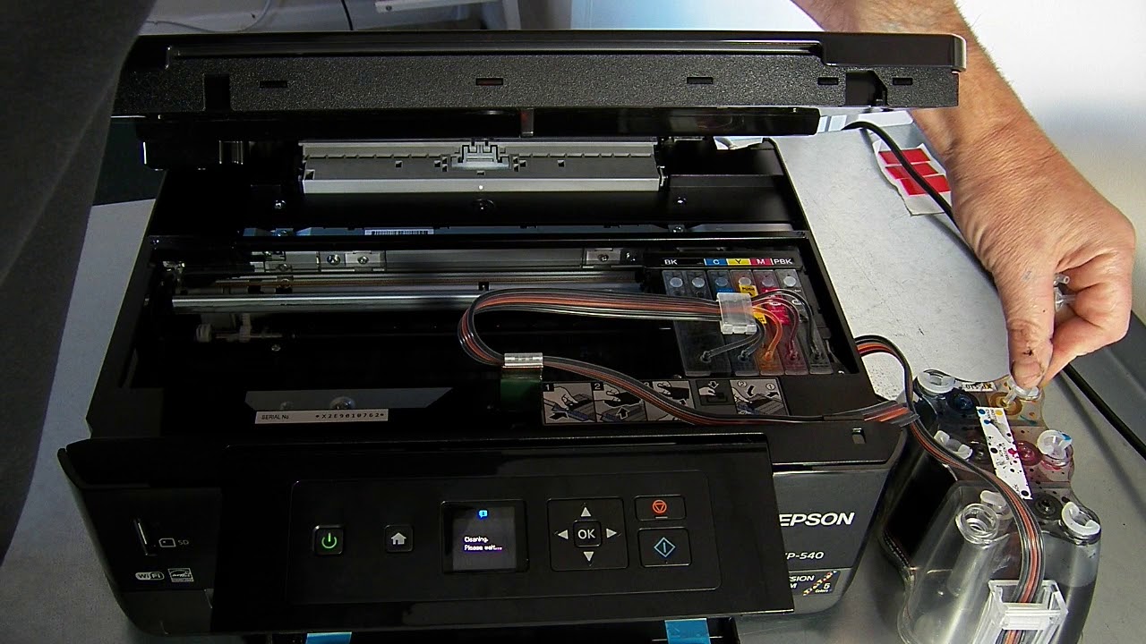 Ciss continuous ink system for Epson XP-530,XP-540 printer