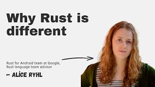Thumbnail for Why Rust is different, with Alice Ryhl