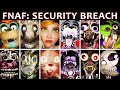 FNAF Security Breach All Jumpscares Complete Rearrange