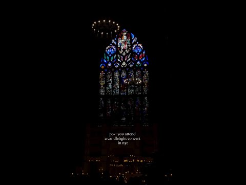 What does a Candlelight concert in New York look like? 👀