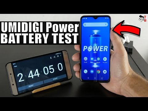 UMIDIGI Power - Battery Drain Test and Charging Time