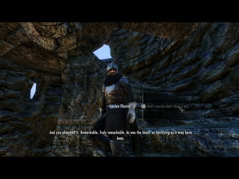 Lucien Finds Out You're Dragonborn