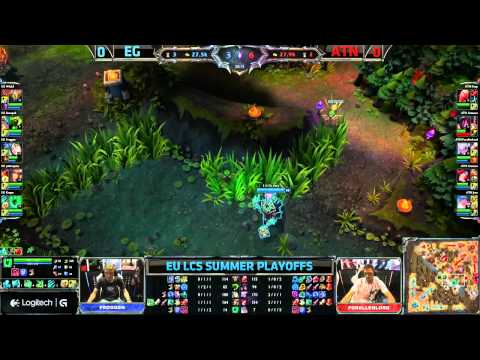EG vs ATN | Evil Geniuses vs Alternate Game 1 | European LCS Playoffs Quarterfinals | GamesCom Day 3