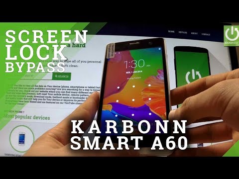Hard Reset KARBONN SMART A60 - Bypass PATTERN and PASSWORD