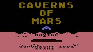 CAVERNS OF MARS !!! ATARI 800 XL - 80´S NOSTALGIA