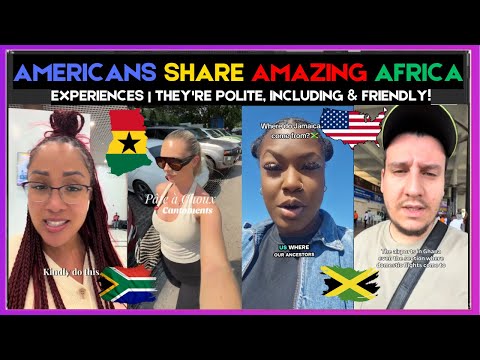 🇬🇭🇺🇸 AMERICANS SHARE AMAZING AFRICA-GHANA EXPERIENCES | THEY'RE POLITE, CALM & FRIENDLY | Kamma Dyn