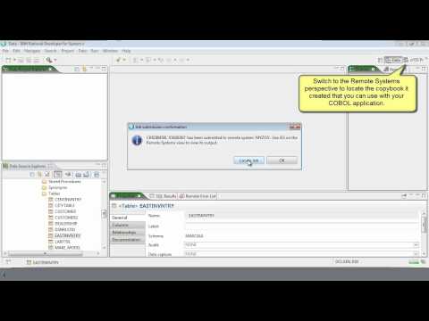 Rational Developer for System z: More database development with DB2 and SQL