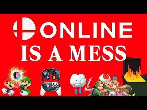 Smash Bros. Ultimate ONLINE is a MESS