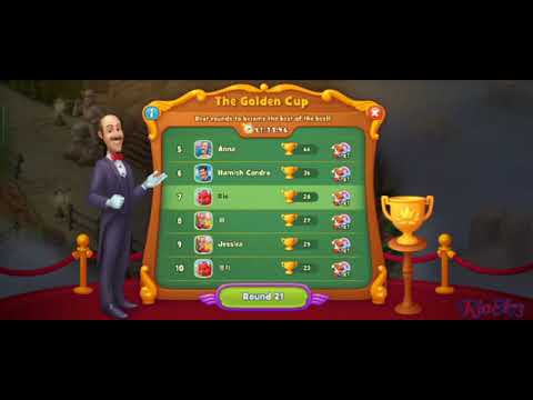 Gardenscapes level 9046 Round 16 - 30 ❤️ Gameplay Well Done