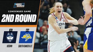 UConn vs. South Dakota State - Second round NCAA tournament extended highlights