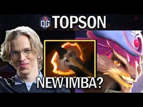 OG.TOPSON PANGOLIER WITH BATTLEFURY - DOTA 2 7.30 GAMEPLAY