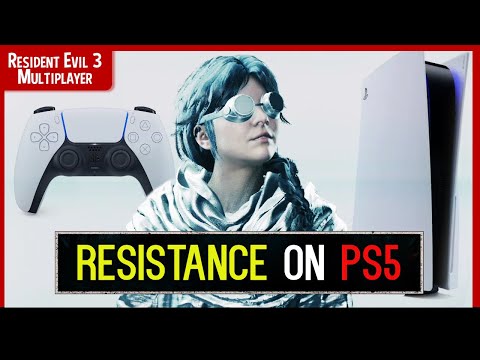 Resident Evil Resistance ON THE PS5 in 4k60. PS5 vs PS4 comparison for Resident Evil 3 Multiplayer.