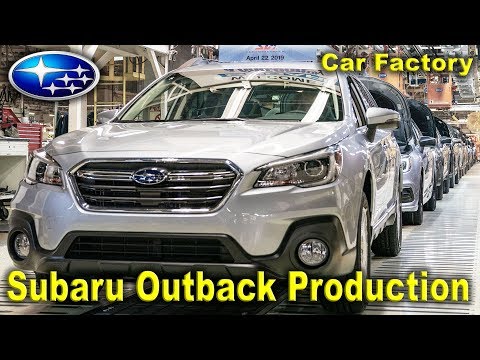 Subaru Outback Production, Subaru Plant Indiana U.S , Subaru Assembly Line