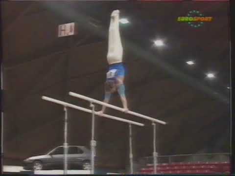Dimitri Karbanenko (RUS) - European Cup 1993 - All Around - Parallel Bars