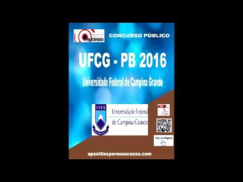 Apostila UFCG 2016 Economista