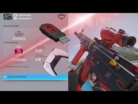 #1 BEST CONTROLLER SETTINGS TO HIT CHAMPION FAST! Operation Solar Raid Rainbow 6 Siege Ranked Clips