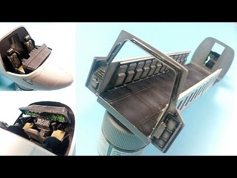 V-22 OSPREY 1/48 ITALERI Part.1 Cockpit&Cabin(조종석) 프라모델 도색 scale model aircraft building