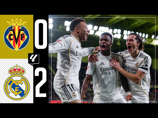 Villarreal vs Real Madrid Goals and Highlights Season 2025/2026