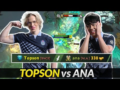 Topson vs Ana - No Mercy for his teammate