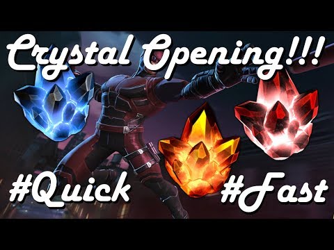 Quick 3, 4 and 5 Star Crystal Opening!!! [Marvel: Contest of Champions]