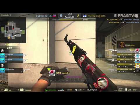 RCTIC vs eSuba Kartta 1 de_cache p1stä Rising Stars 11032016