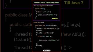 How to Create a Thread using Lambda in Java? | Tpoint Tech