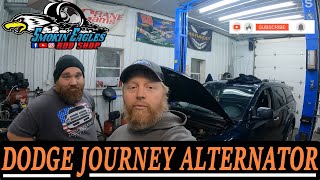 HOW TO - 2013 DODGE JOURNEY 3.6L alternator changing, tips and tricks!