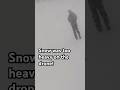 NEVER Fly In A Blizzard (insane)               #snow #blizzard #snowstorm #drone