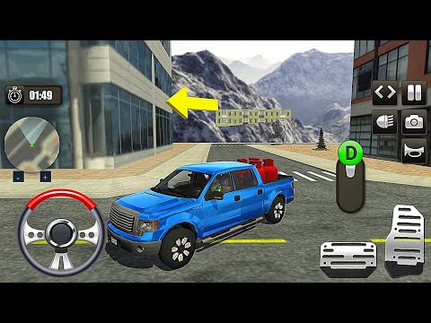 Drive Real Pickup Cargo Truck Simulator 3d - City Pickup Driving Simulator Game - Android Gameplay