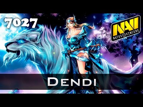 Dendi Mirana - 7027 MMR Ranked Dota 2