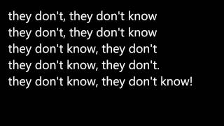 Rico Love- They don&#39;t know lyrics