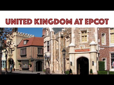 🔴 LIVE at United Kingdom at EPCOT on a rainy night at Walt Disney World Inspired Soundtrack