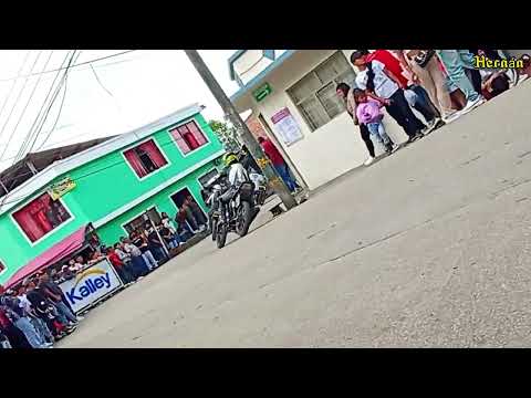 válida de moto  velocidad.  Santiago Putumayo