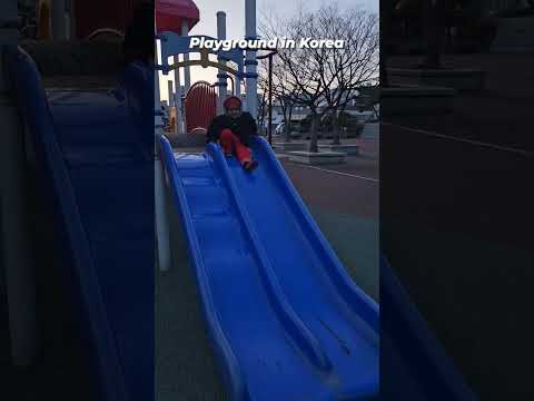 Namya Playing in Korea Children Park #indianinkorea #cutebaby #babyshorts #korea #kpop