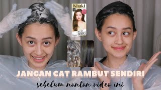 Download lagu Dye your hair ash yourself without bleach. Was it successful? | Mise en Scene Hello Bubble Khaki ... mp3