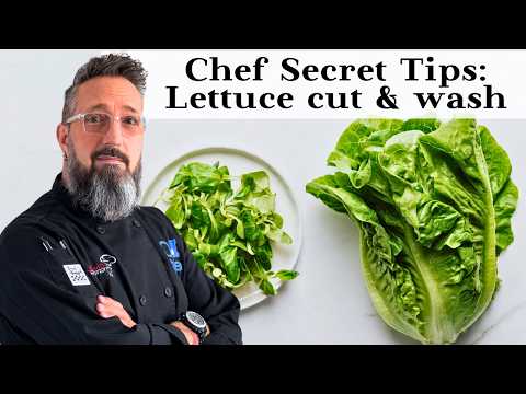 Perfectly Prepped Romaine Lettuce: Fast Cutting & Washing Tips
