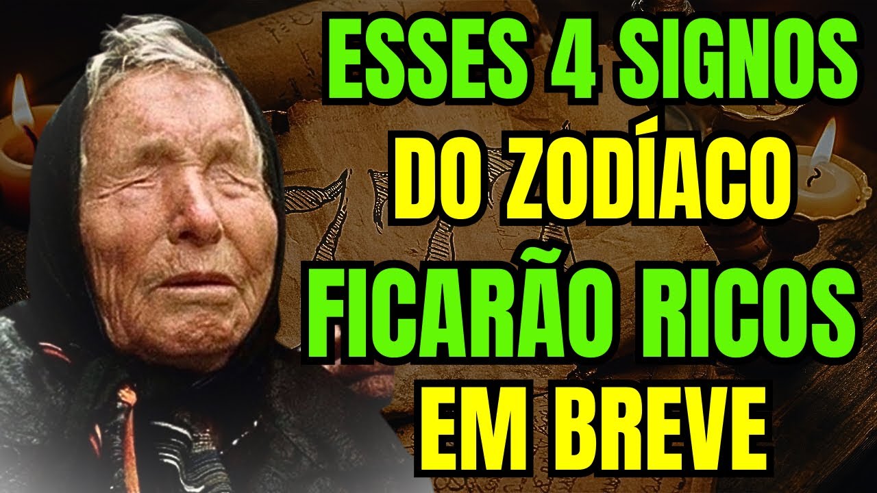 Baba Vanga previu MUITA RIQUEZA para esses SIGNOS do ZODÍACO a partir de 28 de setembro de 2024