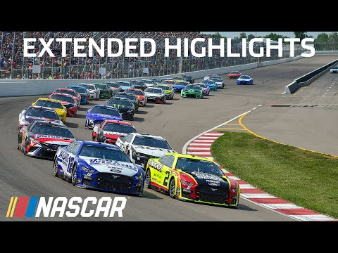 NASCAR 2022 カップシリーズレース at WWTR（ワールド・ワイド・テクノロジー・レースウェイ）レースハイライト動画