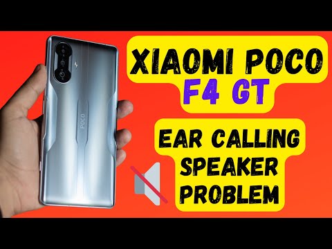 Xiaomi Poco F4 GT Ear Calling Speaker Problem || Low Call Volume Problem Fix