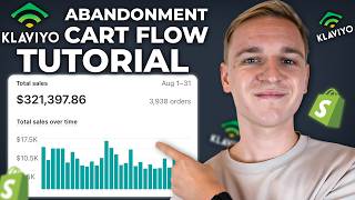 How To Create a HIGH Converting Abandon Cart Flow In Klaviyo (2024)