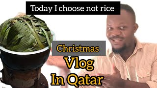 Change of diet on Christmas day, life in Qatar, CHRISTMAS VLOGS