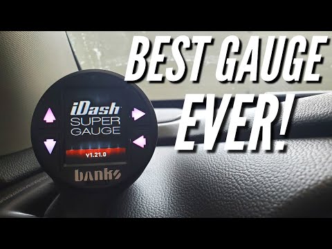 Banks IDash Super Gauge, Installation, and Review on a 2.8 Duramax (Block8head Pod)