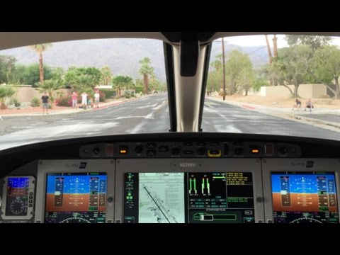 Taxi On The Street In An Eclipse 550 (2015 Parade of Planes)